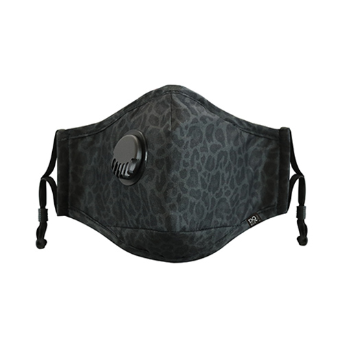 Face Mask Black Cheetah